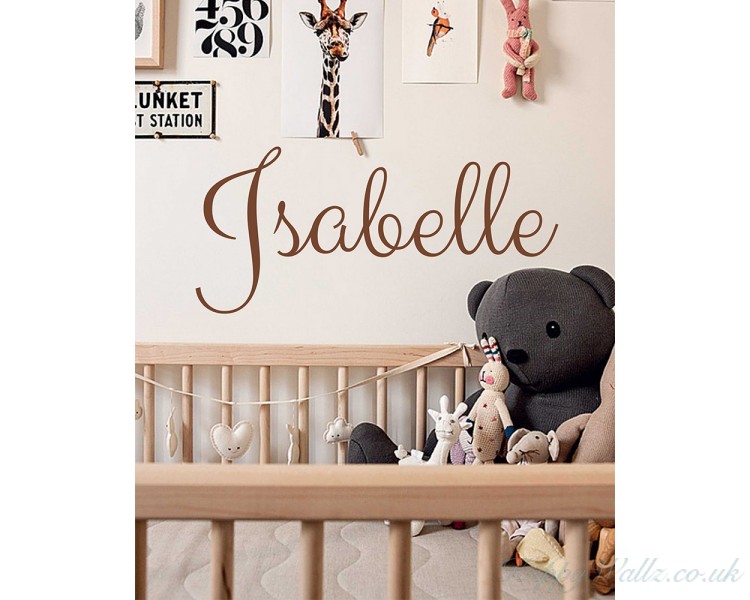 Create Your Own Name Wall Decal Custom Vinyl Letters, Custom Vinyl Lettering Custom